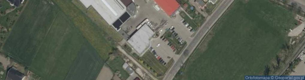 Zdjęcie satelitarne Drewnoplast Zakład Produkcji Okien Jan Mika