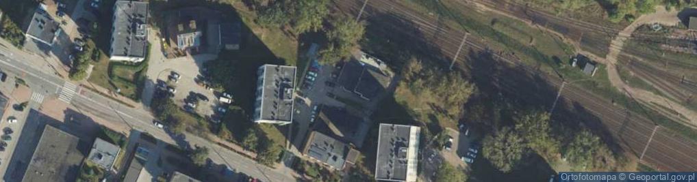 Zdjęcie satelitarne Drypol - osuszanie budynków Gdańsk