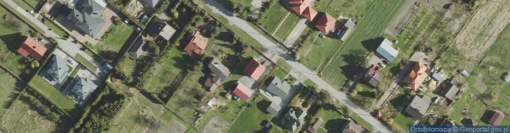 Zdjęcie satelitarne Dywański Zakład dekarski Dekarstwo Usługi blacharskie