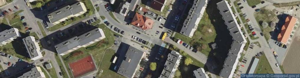 Zdjęcie satelitarne Inotel/Kaskada. Autoryzowany punkt sprzedaży internetu.