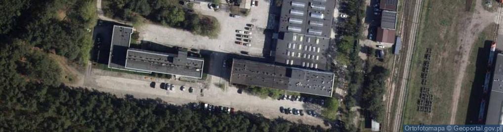 Zdjęcie satelitarne Kolejowe Zakłady Łączności Sp. z o.o.