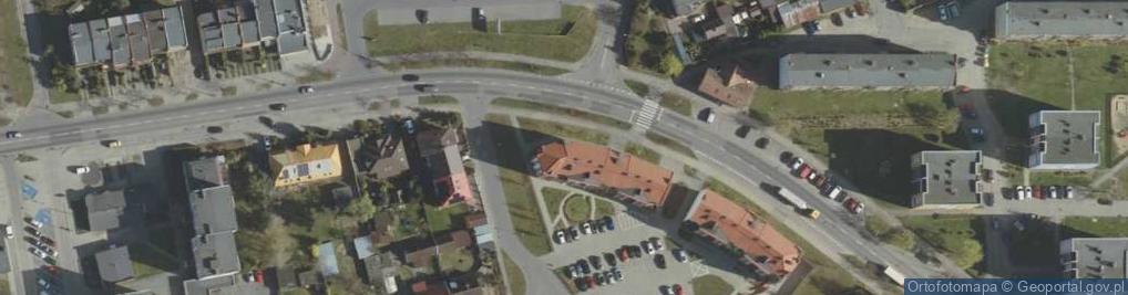 Zdjęcie satelitarne Komornik Sądowy Przy Sądzie Rejonowym w Wągrowcu Sebastian Żurek