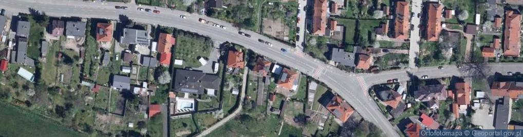 Zdjęcie satelitarne Kuśnierz