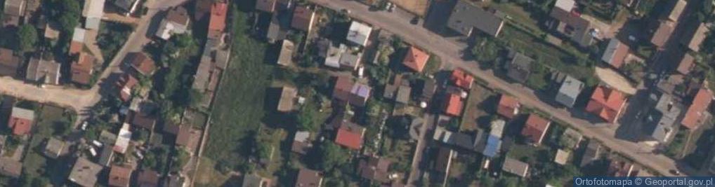 Zdjęcie satelitarne Łukasz Modliński Przedsiębiorstwo Projektowania SanitTech