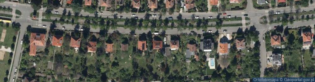 Zdjęcie satelitarne Lustra szklarz Wrocław PPU Urszula Krzemińska