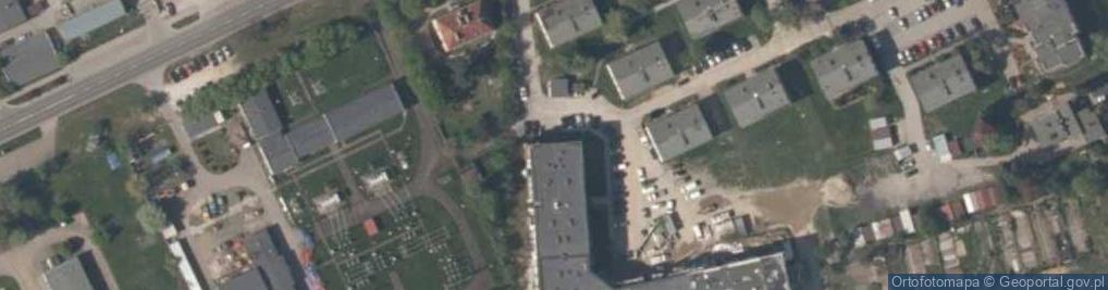 Zdjęcie satelitarne Mariusz Wawrzyński świadectwa energetyczne kamera termowizyjna