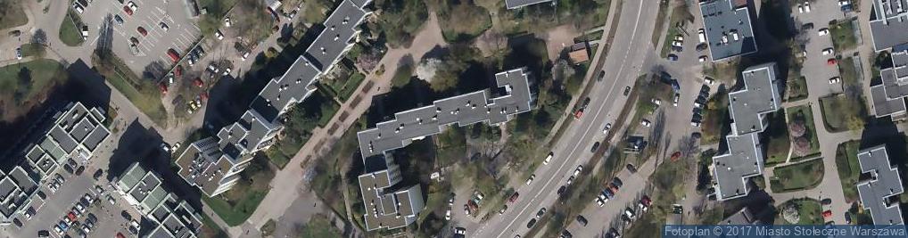 Zdjęcie satelitarne Robset. Usługi telekomunikacyjne, światłowody, roboty ziemne