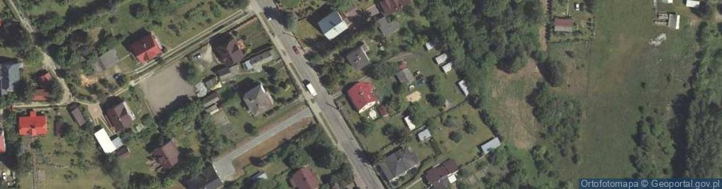 Zdjęcie satelitarne Wypożyczalnia rowerów LETNISKO Zwierzyniec
