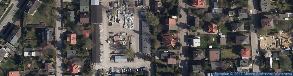 Zdjęcie satelitarne Wypożyczalnia samochodów Warszawa BEEP Rent