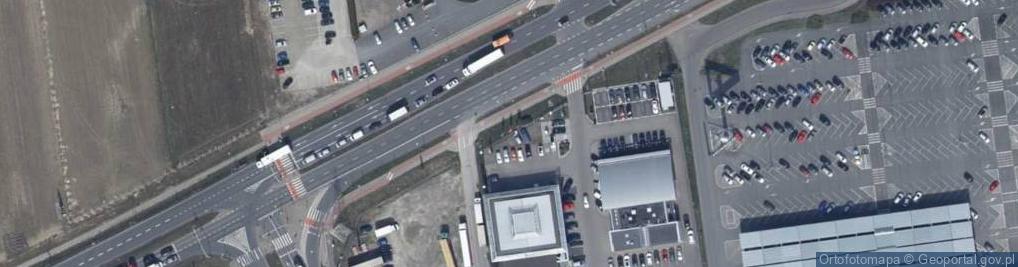 Zdjęcie satelitarne Salon, Serwis Volkswagen