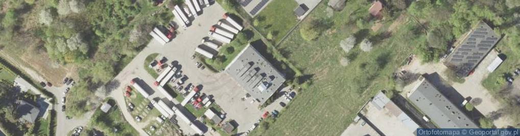Zdjęcie satelitarne Volvo Trucks Lublin