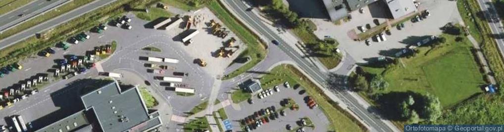 Zdjęcie satelitarne Volvo Trucks Młochów