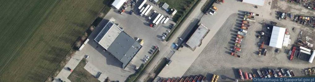 Zdjęcie satelitarne Volvo Trucks Opole