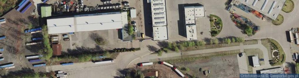 Zdjęcie satelitarne Volvo Trucks Świętochłowice