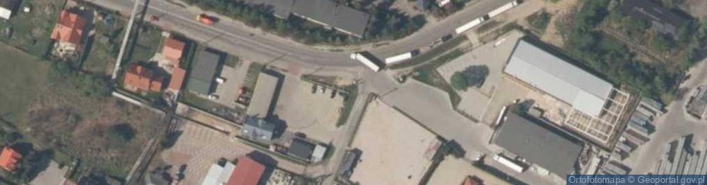 Zdjęcie satelitarne Składy budowlane VOX