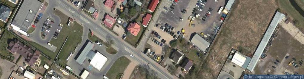Zdjęcie satelitarne ASO Chwalibóg Kompleksowe Naprawy Powypadkowe
