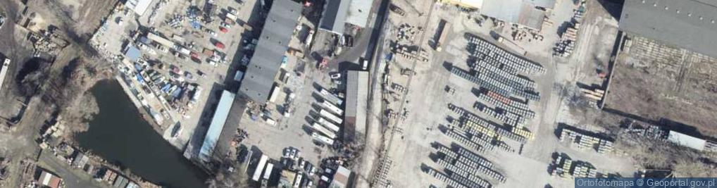 Zdjęcie satelitarne "Autoblach" zakład blacharsko-lakierniczy Ryszard Stil