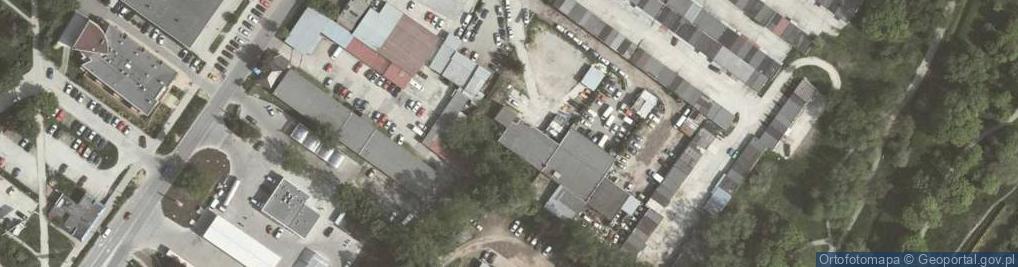 Zdjęcie satelitarne DĄBROWSKI BLACHARSTWO POJAZDOWE