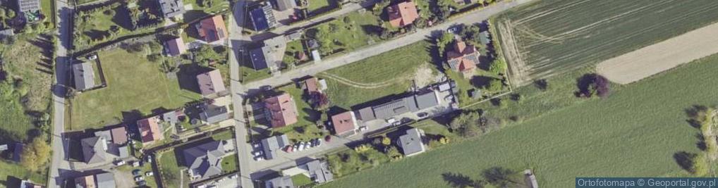 Zdjęcie satelitarne Kolor Plus. Lakiery samochodowe i artykuły lakiernicze.