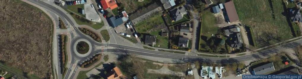 Zdjęcie satelitarne Tuszewo Zakład Handlowo-Usługowy