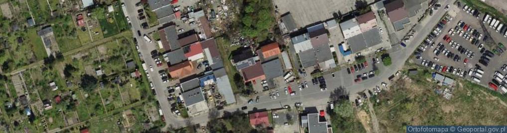 Zdjęcie satelitarne Zakład Blacharstwa Samochodowego