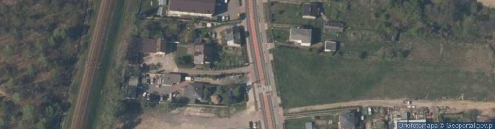 Zdjęcie satelitarne Zakład Naprawczy