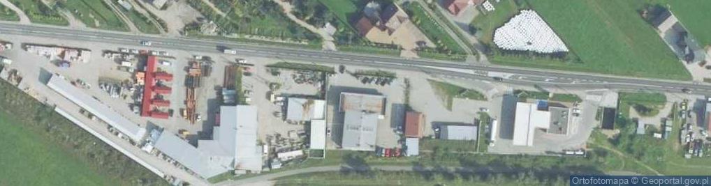 Zdjęcie satelitarne Auto Centrum Fudala Sp.Jawna