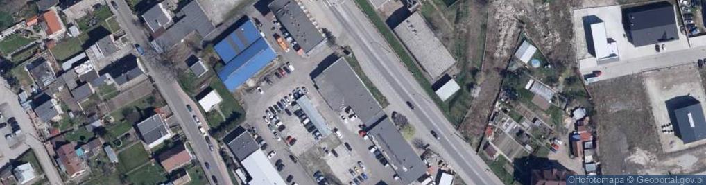 Zdjęcie satelitarne Auto-Juraszek