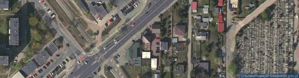 Zdjęcie satelitarne auto serwis klakson