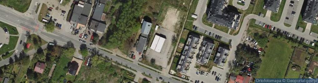 Zdjęcie satelitarne AUTOHUB Warsztat Samochodowy ZBIEŻNOŚĆ | GEOMETRIA