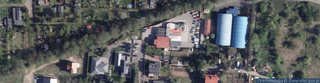 Zdjęcie satelitarne Autousługi