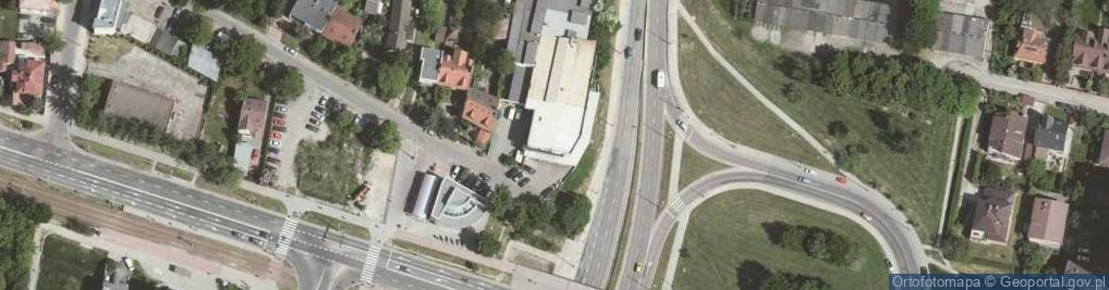 Zdjęcie satelitarne Centrum Handlowe Motoryzacji - MAŁEK