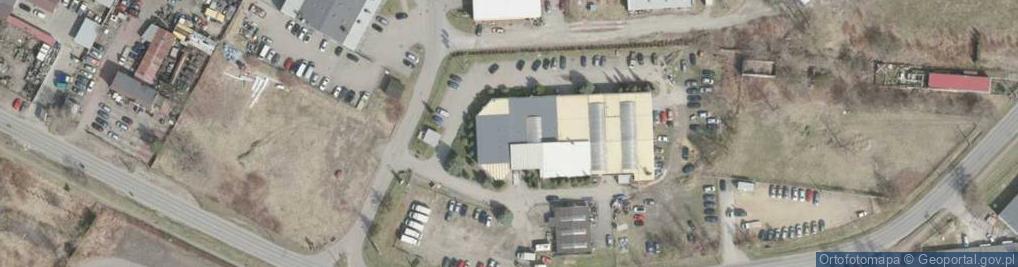 Zdjęcie satelitarne H&S GŁĄB Centrum Motoryzacyjne. OK SERWIS