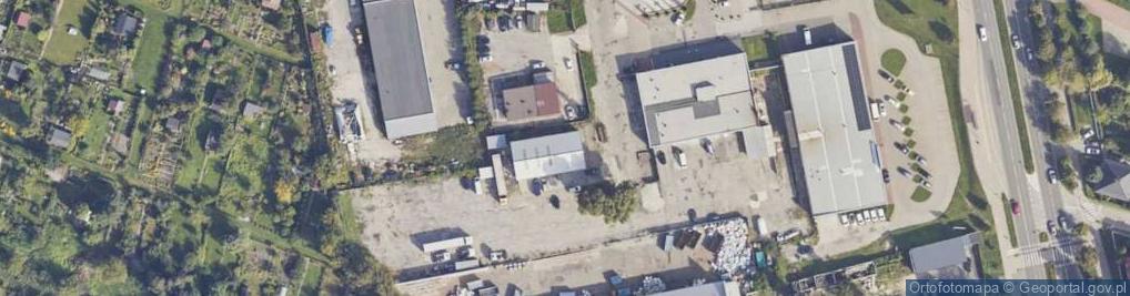 Zdjęcie satelitarne Mechanika Pojazdowa Janusz Karsznia