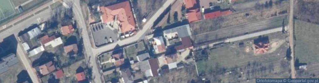 Zdjęcie satelitarne Mechanika Pojazdowa - Zielony Paweł