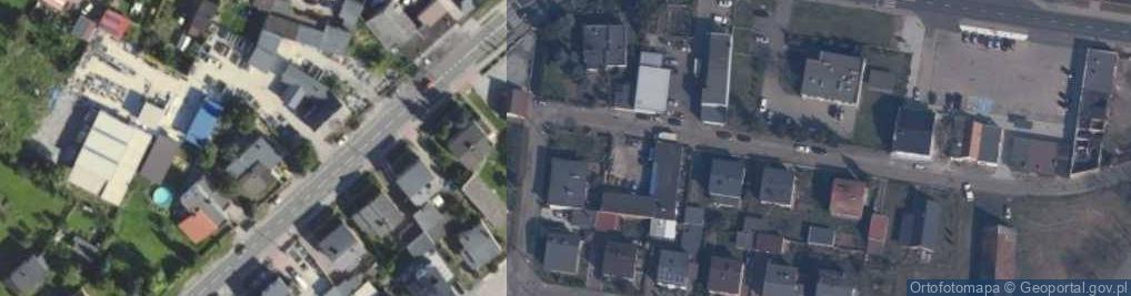 Zdjęcie satelitarne P.H.U. MIESZAŁA