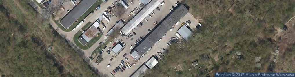 Zdjęcie satelitarne P.H.U. Salt - Auto Serwis Bartycka
