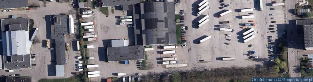 Zdjęcie satelitarne PKS w Bydgoszczy ul. Toruńska 147