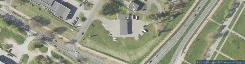 Zdjęcie satelitarne Polmozbyt Stacja obsługi