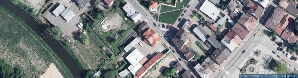 Zdjęcie satelitarne Stacja obsługi - Romaniuk