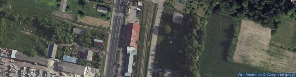 Zdjęcie satelitarne Warsztat naprawy samochodów