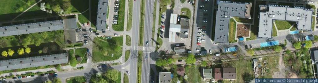 Zdjęcie satelitarne Warsztat naprawy samochodów
