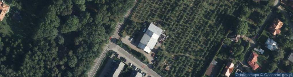 Zdjęcie satelitarne Warsztat naprawy samochodów