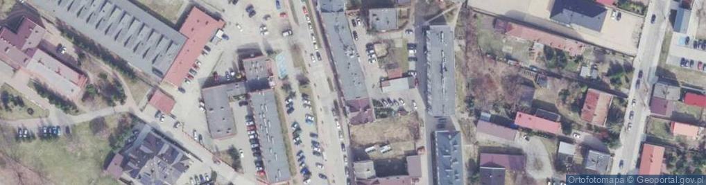 Zdjęcie satelitarne RCU Ubezpieczenia Ostrowiec Św. - Multiagencja