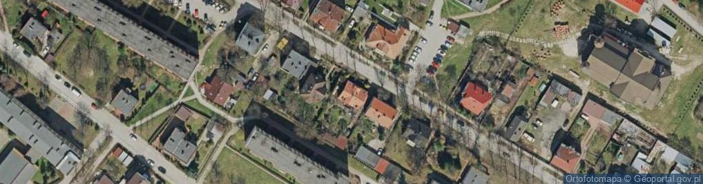 Zdjęcie satelitarne Sklep Rolno Spożywczy Piotr Wójcicki Genowefa Osuch