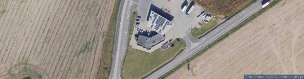 Zdjęcie satelitarne Watis - Stacja paliw