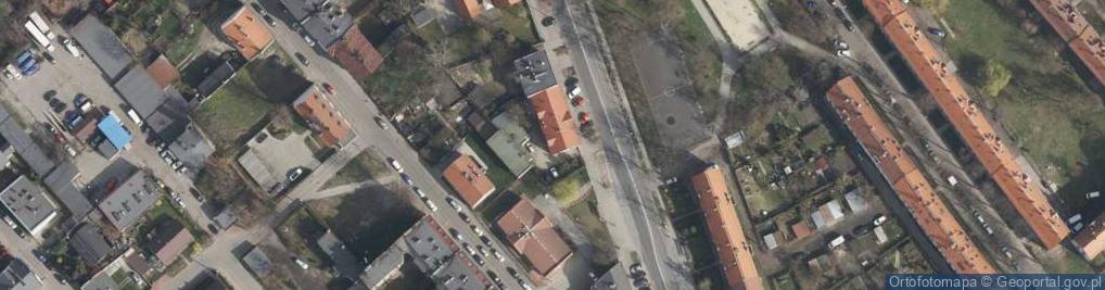 Zdjęcie satelitarne Gliwicka Klinika Weterynaryjna