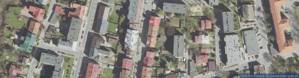 Zdjęcie satelitarne Lecznica weterynaryjna - Ścisłowicz Janusz