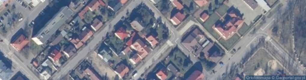 Zdjęcie satelitarne Maciej Majcher Przychodnia Weterynaryjna 4 Łapy