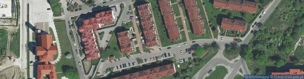 Zdjęcie satelitarne Małgorzata Boroń Gabinet Weterynaryjny Agouti 2